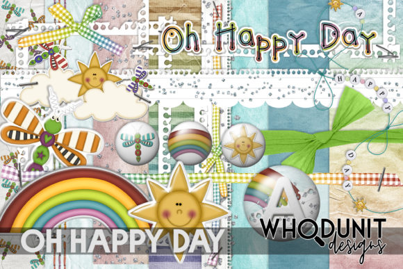 Download Oh Happy Day Graphics Kit - Graphics kit Collection