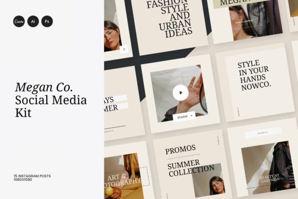 Download Megan Co. Social Media Kit - Social Collection