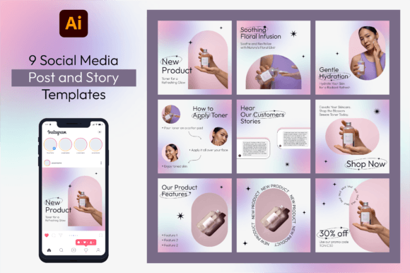 Download Social Media Post and Story Templates - Social Collection