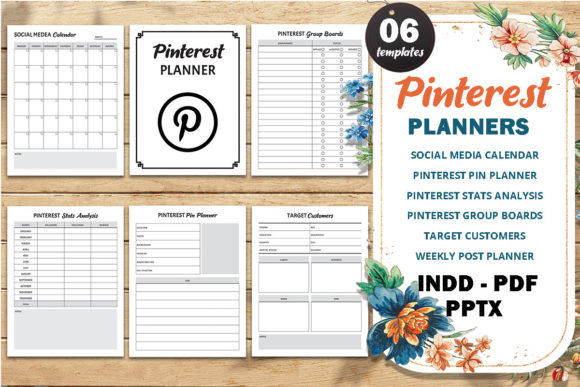 Download Pinterest Planner, Social Media Planner - Social Collection