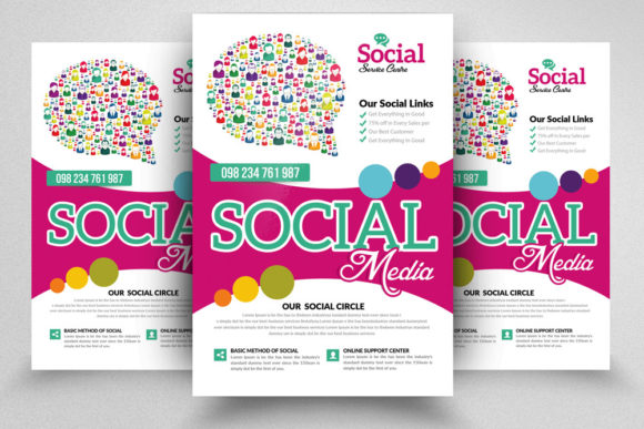 Download Social Media Advertising Flyer - Social Collection