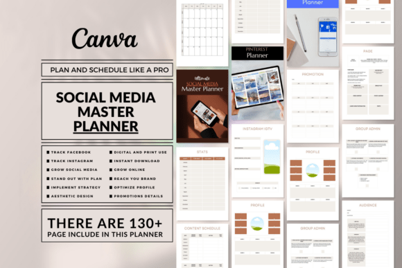 Download Social Media Master Planner PDF - Social Collection