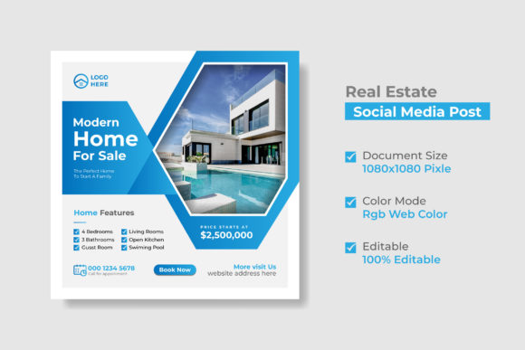 Download Real Estate Social Media Banner Template - Social Collection