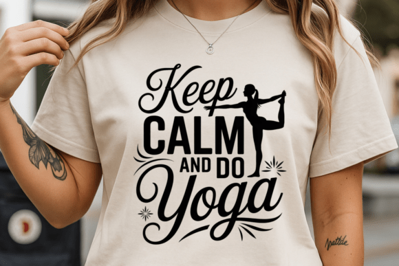 Download Keep Calm and Do Yoga SVG PNG - Premium Bundle
